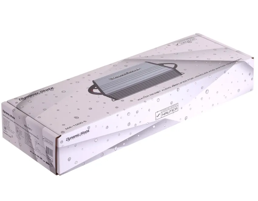 Усилитель 1-канальный Dynamic State NAUTICA MA-1000.1 - фото Усилитель 1-канальный Dynamic State NAUTICA MA-1000.1 - фото