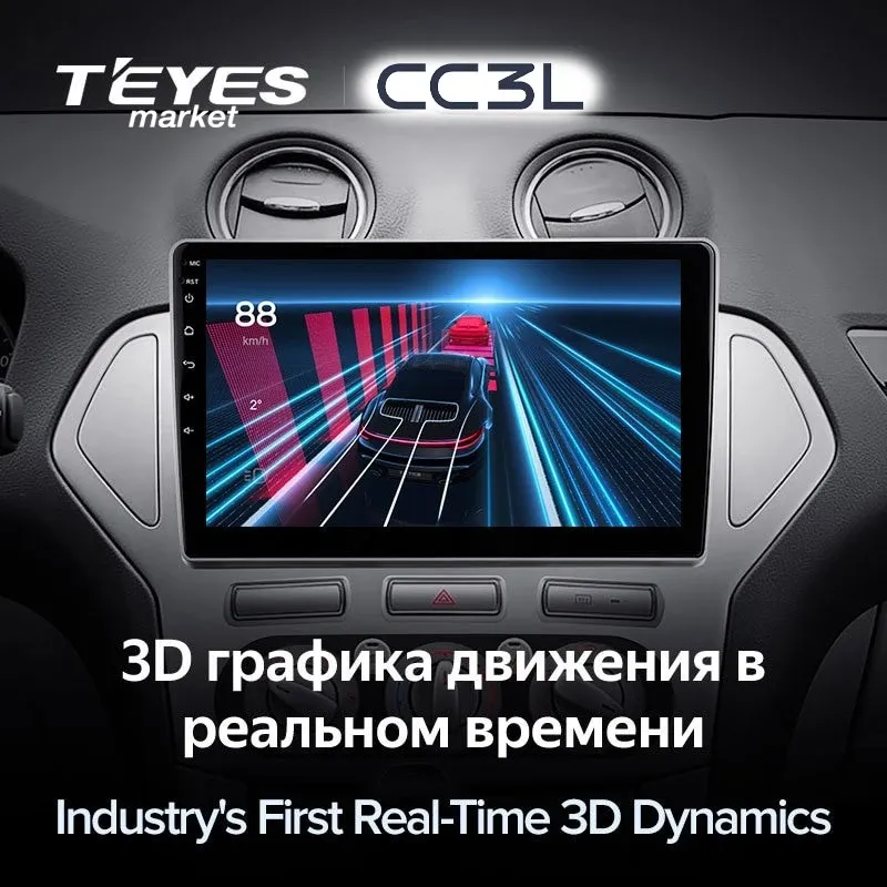 Комплект магнитолы TEYES CC3L 10.2" для Ford Mondeo
