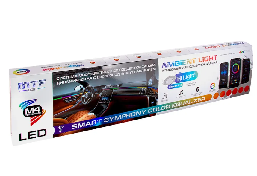 Атмосферная подсветка салона MTF LIGHT Ambient light SMART SYMPHONY M4 24элем - фото