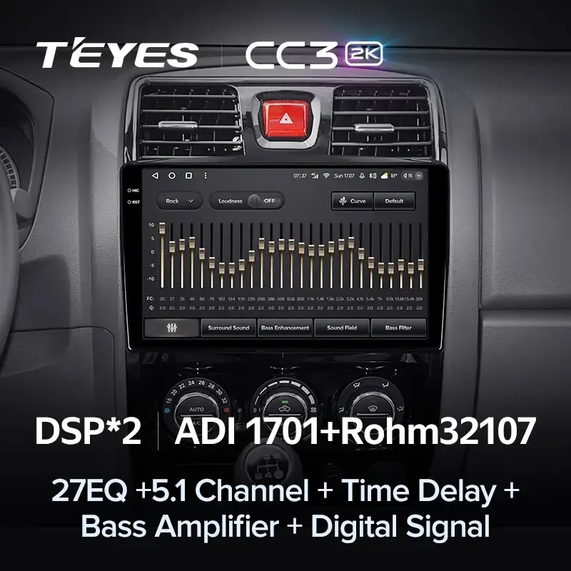 Комплект магнитолы TEYES CC3 2K 10.36" для Great Wall Wingle I рестайлинг 2011-2015