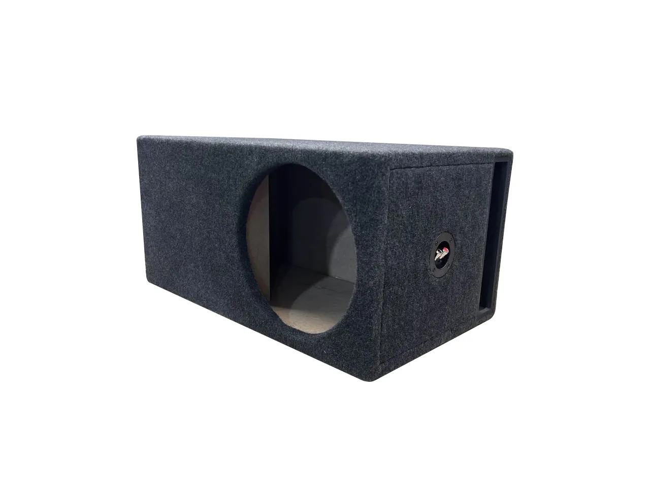 Короб под сабвуфер GA 15" ФИ (МДФ 19мм) серый - фото