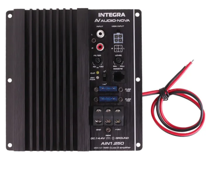 Усилитель 1-канальный AUDIO NOVA AiN1.250 - фото