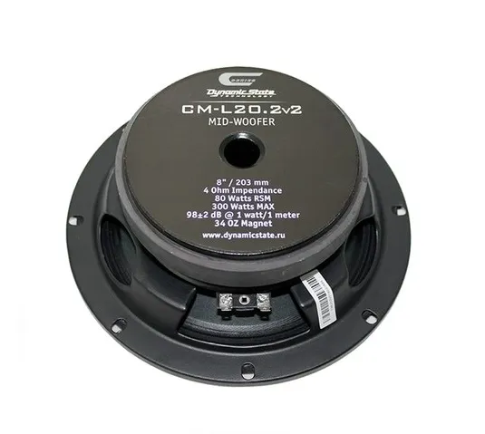 Мидвуфер Dynamic State CM-20.2v2 CUSTOM Series - фото