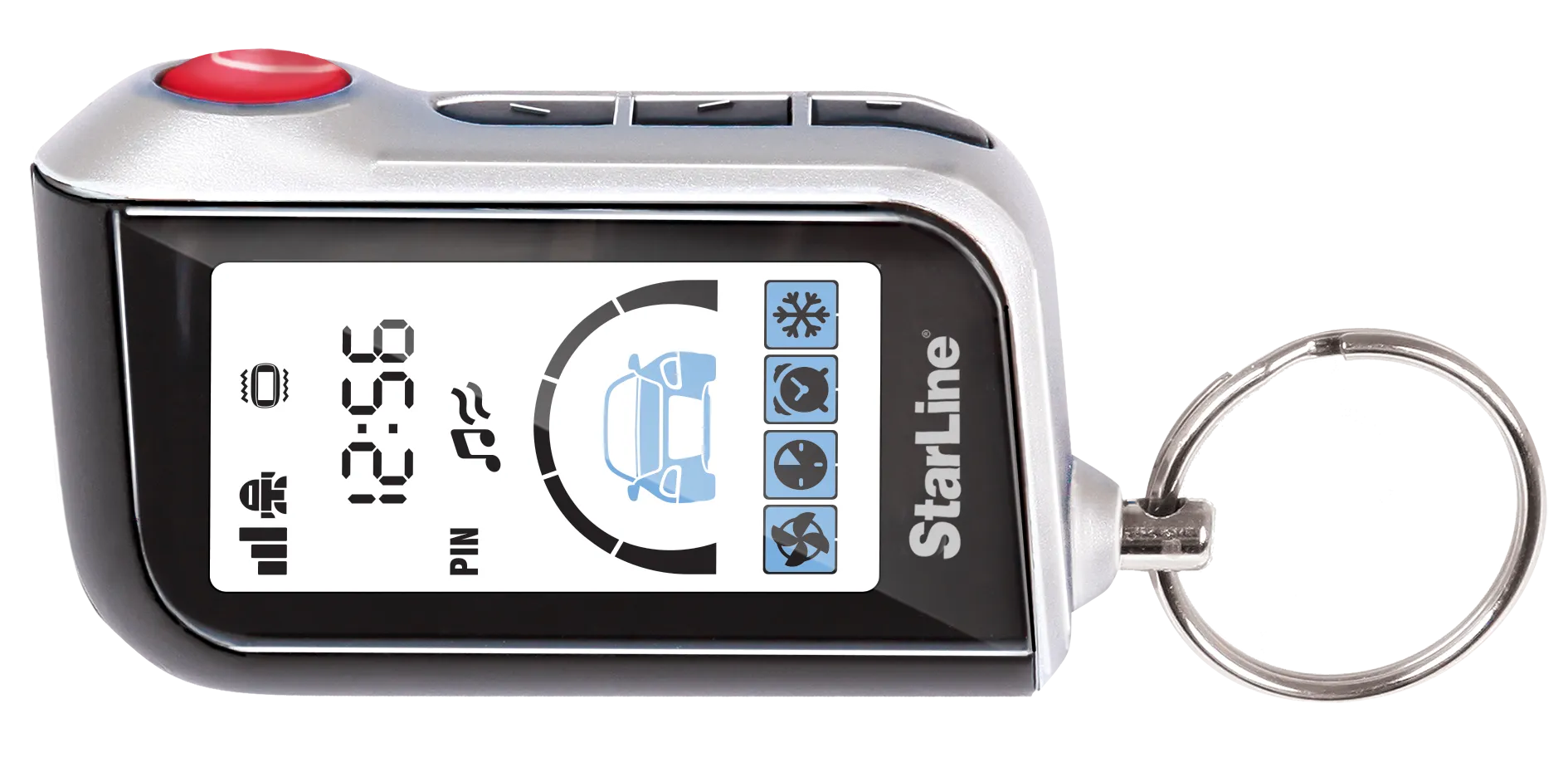 Брелок ж/к StarLine A63 с дисплеем - фото