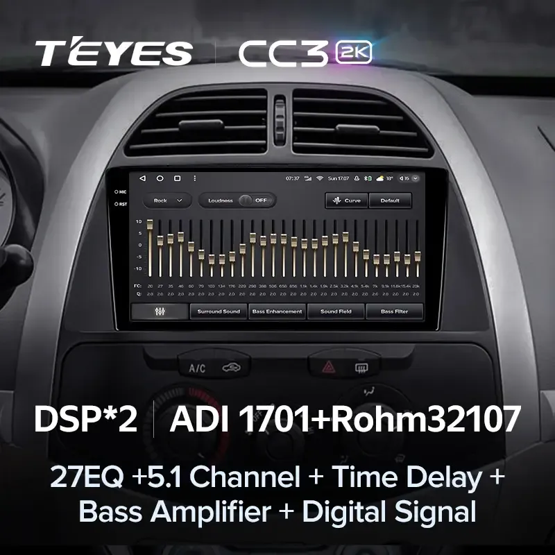 Комплект магнитолы TEYES CC3 2K 9.5" для Chery Tiggo (T11) 2005-2013