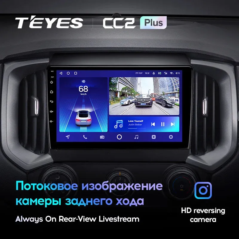 Комплект магнитолы TEYES CC2 Plus 9.0" для Isuzu D-Max II рестайлинг 2017-2020