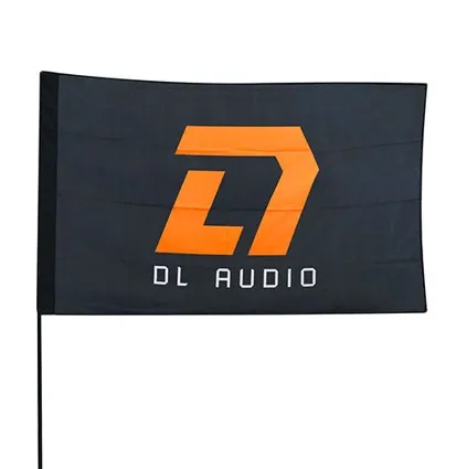 Фирменный флаг DL Audio 150х100 - фото