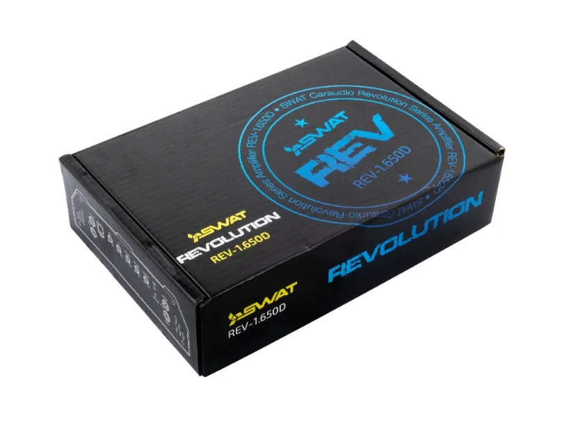 Усилитель 1-канальный SWAT REV-1.650D - фото