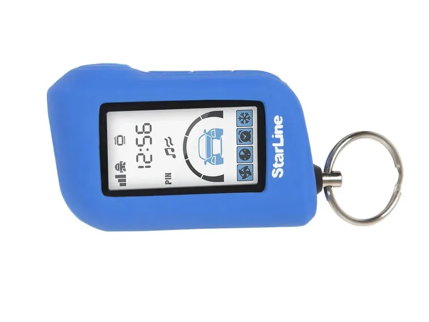 Чехол Starline Original д/бр. A63/A93  коб (силик./син) - фото