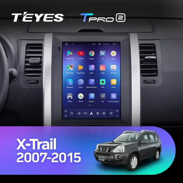 ШГУ Teyes TPRO2 3/32 GB Nissan X-Trail 2 T31 2007-2013 - фото