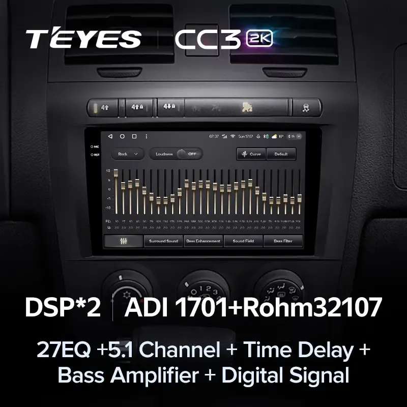 Комплект магнитолы TEYES CC3 2K 9.5" для Hummer H3 I 2005-2010 Комплект магнитолы TEYES CC3 2K 9.5" для Hummer H3 I 2005-2010