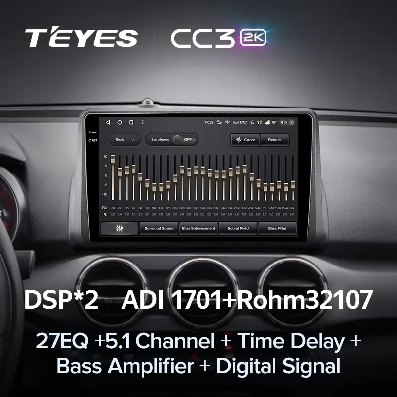 Комплект магнитолы TEYES CC3 2K 9.5" для FIAT Argo 2019-2022