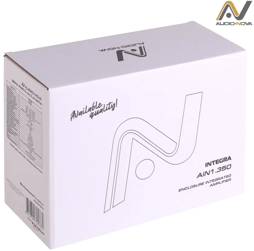 Усилитель 1-канальный AUDIO NOVA AiN1.350 - фото