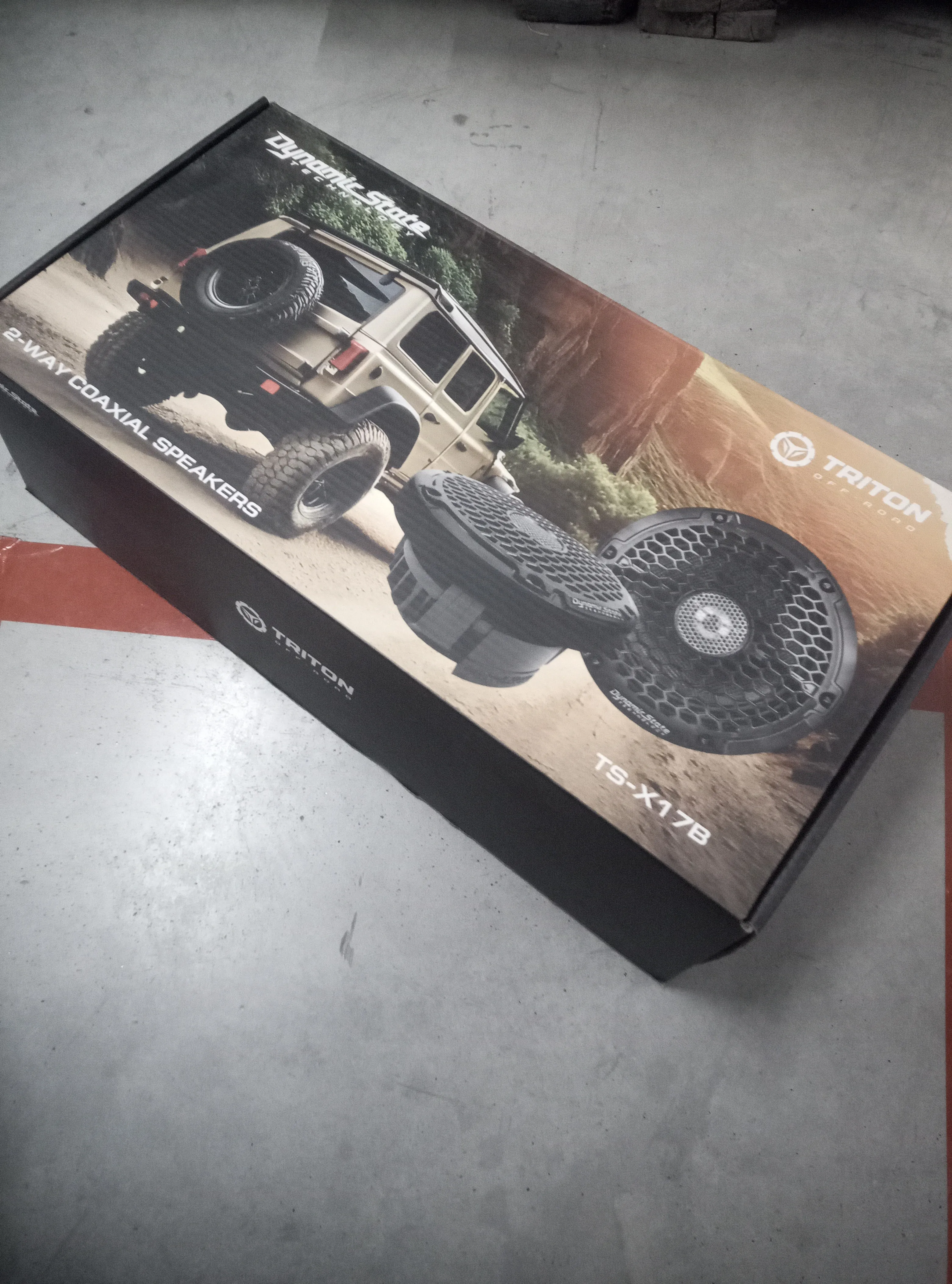 Акустика коаксиальная Dynamic State TRITON TS-X17B Black - фото