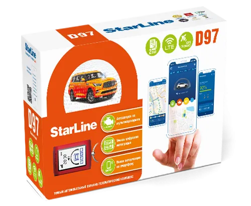 Автосигнализация StarLine D97 2SIM LTE-GPS - фото