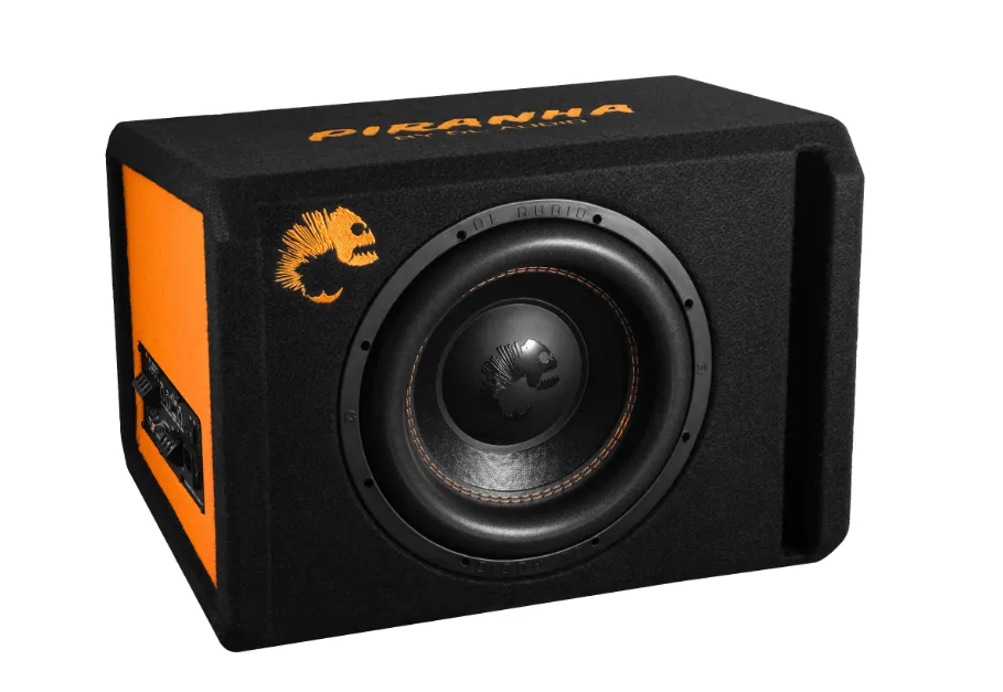 Сабвуфер активный в корпусе DL Audio Piranha 12A Black 2.1 V.2 12V/220V - фото Сабвуфер активный в корпусе DL Audio Piranha 12A Black 2.1 V.2 12V/220V - фото