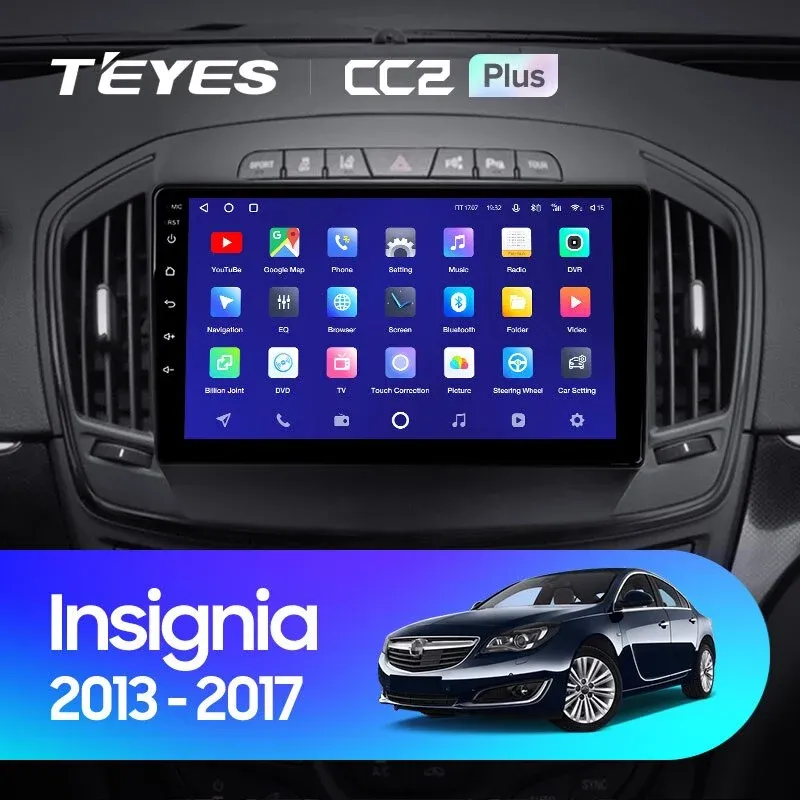 Комплект магнитолы TEYES CC2 Plus 9.0" для Opel Insignia I рестайлинг 2013-2017 Комплект магнитолы TEYES CC2 Plus 9.0" для Opel Insignia I рестайлинг 2013-2017