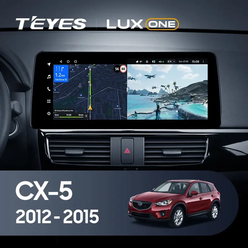 Мультимедиа TEYES LuxOne 6/128 для Mazda CX5 CX-5 CX 5 2012-2015 C