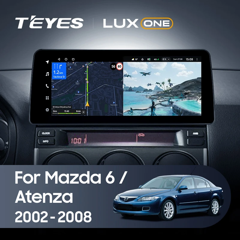 Мультимедиа TEYES LuxOne 4/32 для Mazda 6 Atenza GG 2002-2008