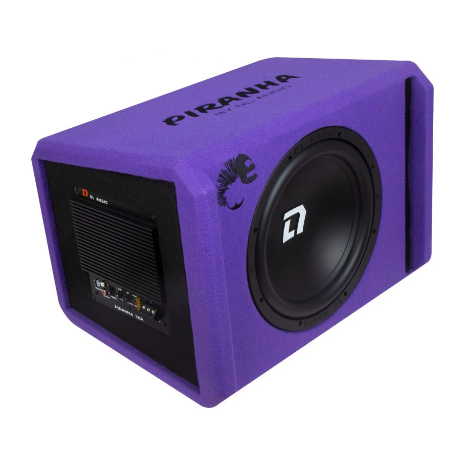 Сабвуфер активный в корпусе DL Audio Piranha 12A Purple - фото