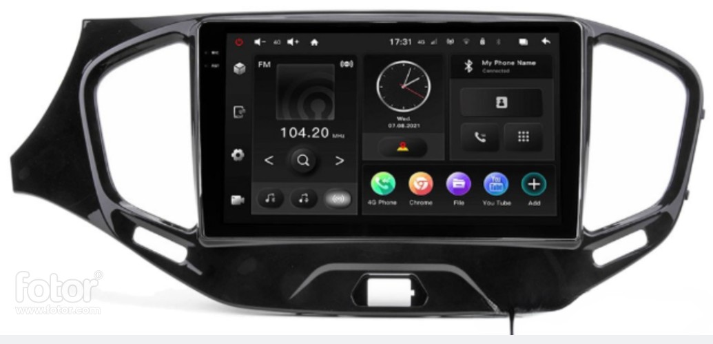 ШГУ INCAR TMX2-6303-3 Lada Vesta Android 10" - фото