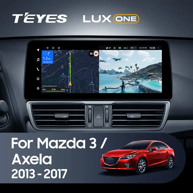 Мультимедиа TEYES LuxOne 4/32 для Mazda 3 Mazda3 3 Axela BM 2013-2017 A