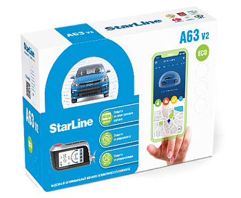 Автосигнализация StarLine A63 V2 ECO