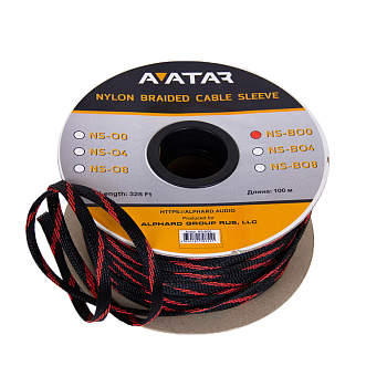 Защитная кабельная оплетка AVATAR NS-BO0(1б-100м)